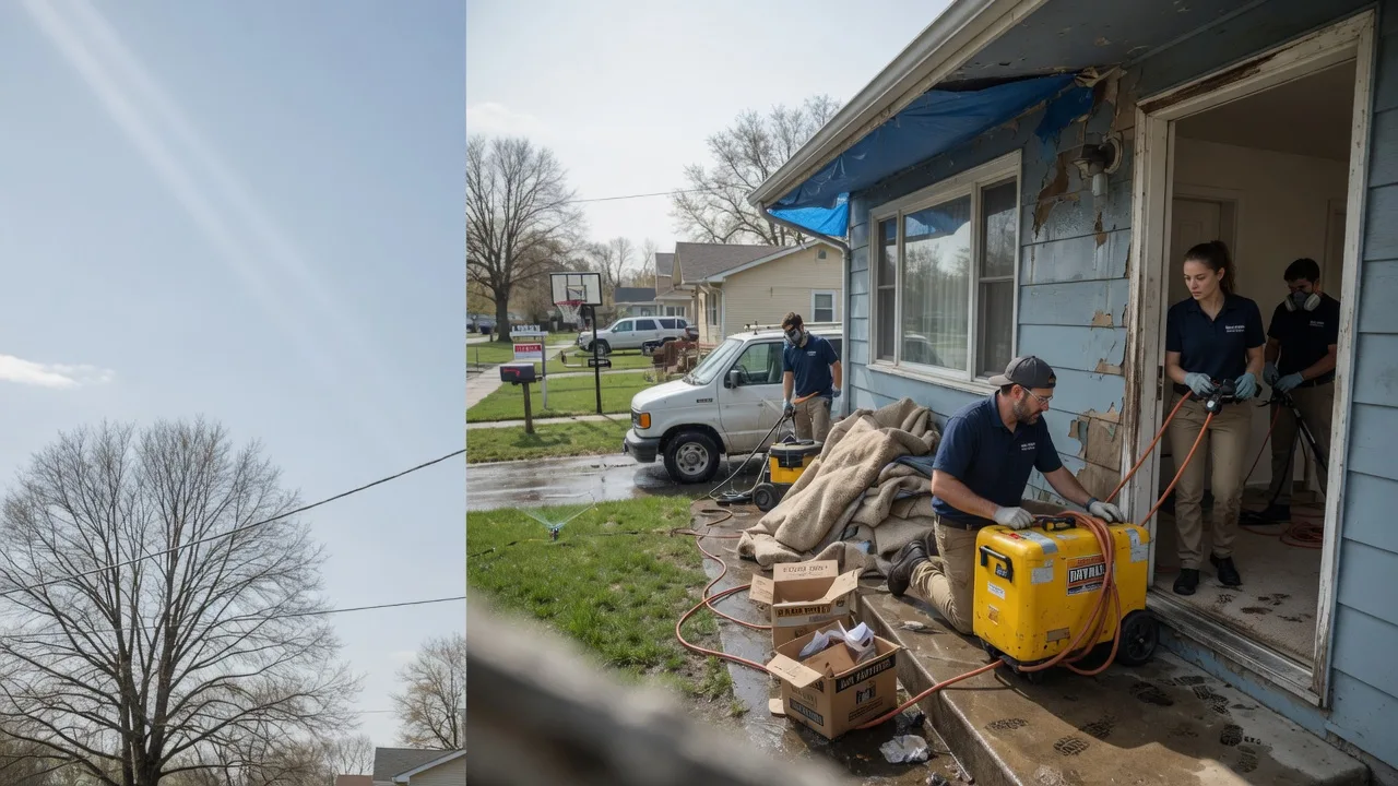 Basement Flood Cleanup in Milford, OH near me